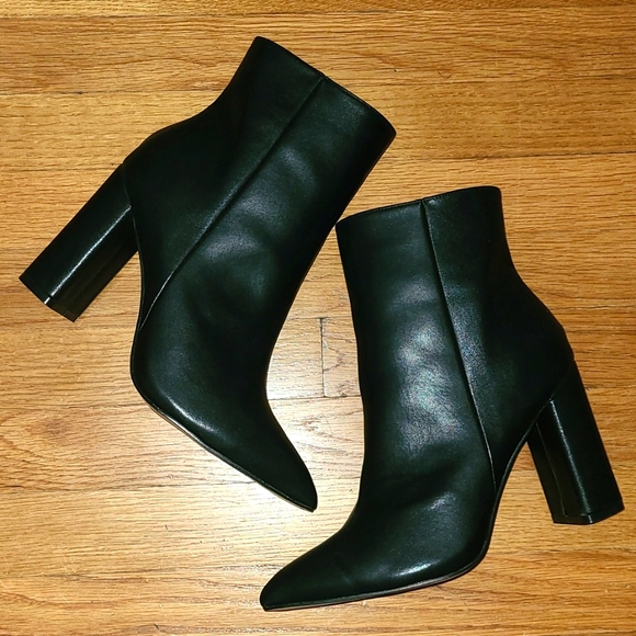 Black Mid-calf booties - Picture 1 of 8